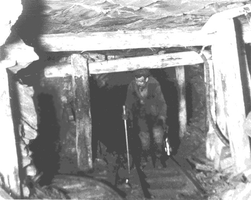 Photograph taken inside a coal mine (COAL 13/111)