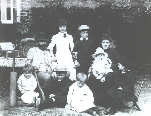 A photograph taken in 1887 (COPY 1/382)
