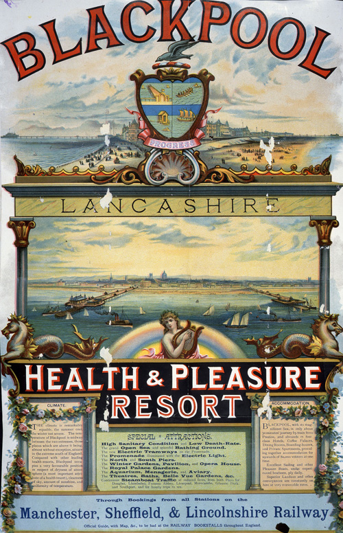 Blackpool Health & pleasure resort 1889 (COPY 1/88 f.593)