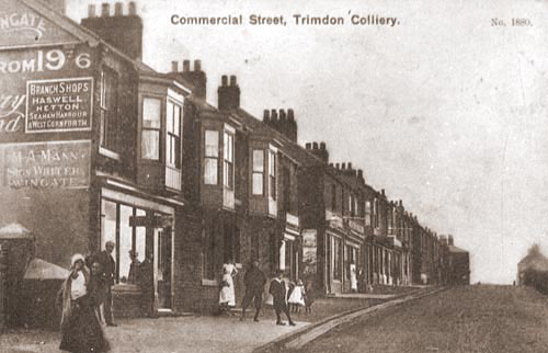 Photo of Trimdon Colliery circa 1900 (Durham Records Office D/Ph40/4)