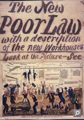 The New Poor Law poster 1837 (EXT 6/1)