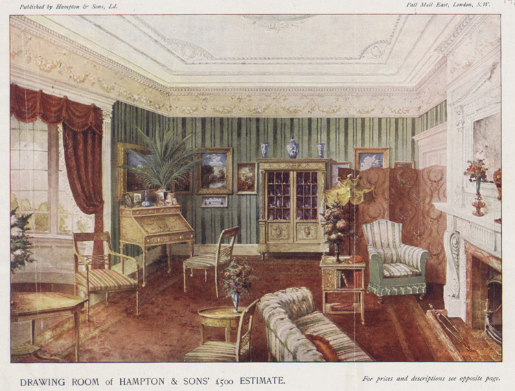 Drawing Room of Hampton and Sons' 1899 (COPY 1/155 f198)