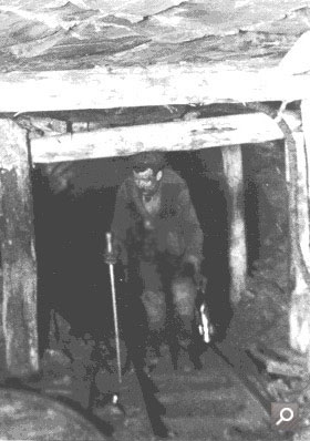 Photograph taken inside a coal mine (COAL 13/111)