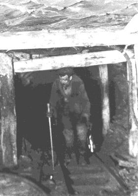 Photograph taken inside a coal mine (COAL 13/111)