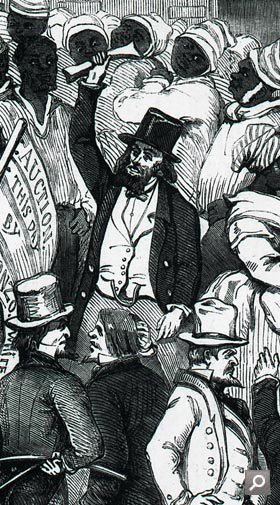 Slave sale, Charleston, South Carolina 1856 (ZPER 34/29)