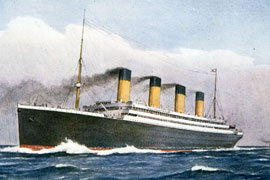 New image showcase marks the Titanic launch centenary (UK)