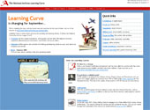 The Learning Curve homepage