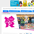 London 2012 website