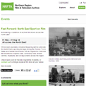  North East Sport on Film website