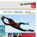 Our Sporting Life website