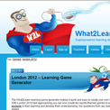  What to Learn London 2012 website