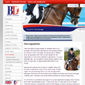 British Dressage Para Equestrian website
