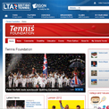 Tennis Foundation website