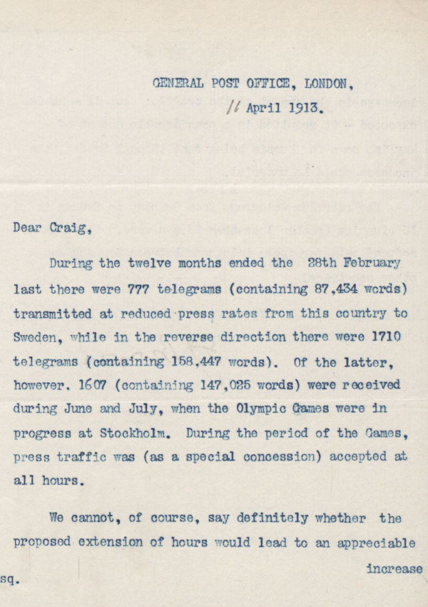 Extract from record T 1/11533