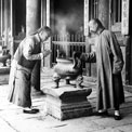 Offering to the gods, Peking, Herbert G Ponting, 1907. COPY 1/507 (186)
