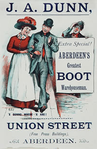 J. A. Dunn Aberdeens Boot Warehouseman - Catalogue reference COPY 1/114