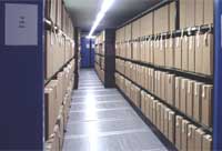 Image of archival shelving