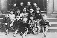 Photograph of children, taken in January, 1905 - Catalogue reference: COPY 1/481