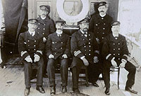 Photograph of coastguards - Catalogue reference: CUST 143/15