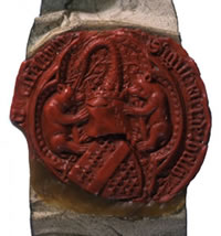 Seal of Richard Beauchamp, 13th Earl of Warwick - Catalogue reference: E 329/422
