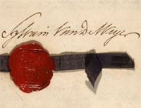 Detail from Treaty of London 19 April 1839 Catalogue reference: FO93/14/4 