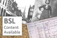 BSL content available -  Introduction to Family History