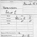 British Army medal index cards 1914-1920
