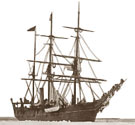A ship, 1889. Cat ref: COPY 1/398