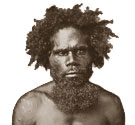 Aborigine, 1893. Cat ref: COPY 1/411