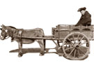 Miss Sarah Reed, parcel messenger between Belmont and Bolton, 1909. Cat ref: COPY 1/536