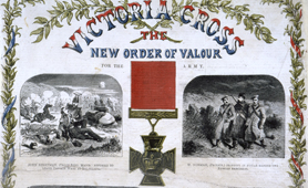 Illustration of Victoria Cross, Crimean war (Catalogue reference: ZPER 34/30)
