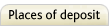 Places of deposit