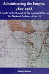 Front cover of A Guide to the Records of the Colonial Office by mandy Banton