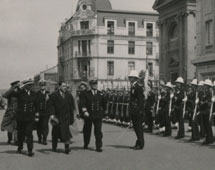 Visit of HMS Protector to Punta Arenas, Chile, November 1960