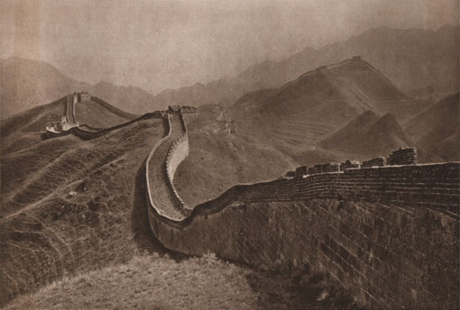 The Great Wall at Nankou, China, 1920. Catalogue reference: CO 1069/428