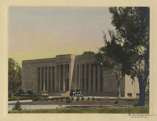 Institute of Anatomy, Canberra, 1927. Catalogue reference: CO 1069/592