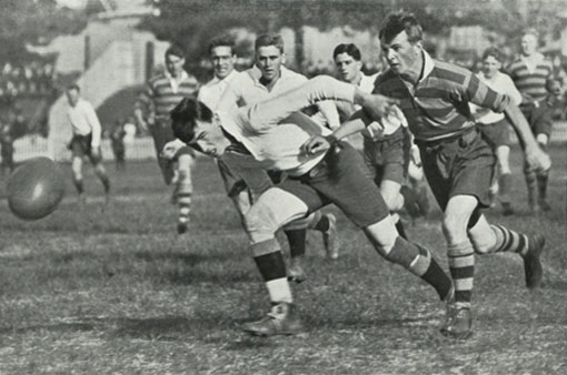 A race for possession, New South Wales, Australia, 1920. Catalogue reference: CO 1069/611