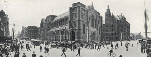 St. Paul's Cathedral, Melbourne, Victoria, Australia, 1912. Catalogue reference: CO 1069/623
