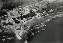 Arrival photograph of the installations at Forari, Vanuatu Catalogue reference: CO 1069/671