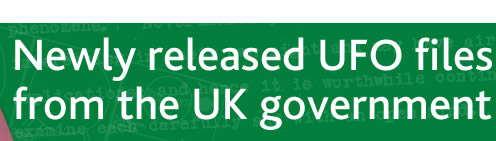 Newly released UFO files from the UK government