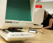 Microfiche readers or microfiche machines