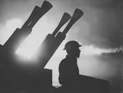Night watch in Sword beach area after D-Day - Catalogue reference: ADM/199/1662