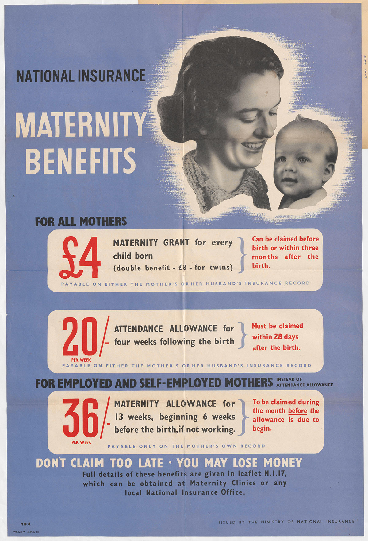 Maternity benefits - The National Archives