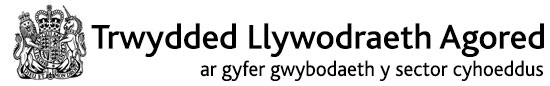 Trwydded Llywodraeth Agored ar gyfer gwybodaeth y sector cyhoeddus