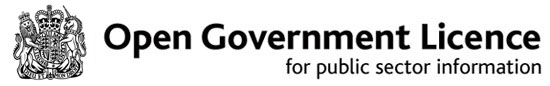 Open Government Licence for public sector information