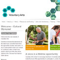Voluntary Arts Network Cultural Olympiad website