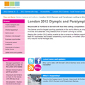 Weymouth and Portland 2012 website