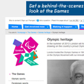 London 2012 Olympic heritage website