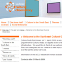 South East Cultural Observatory 2012 archived website