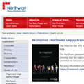 North West Regional Development Agency 2012 archived website
